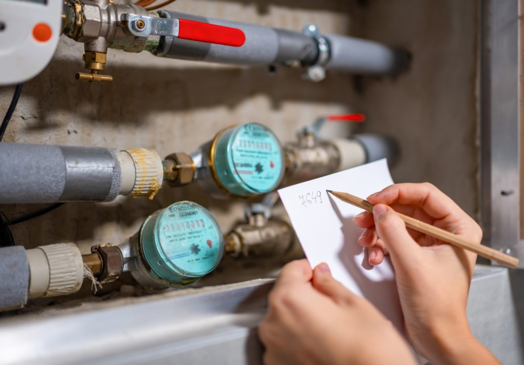 how to read a gas meter